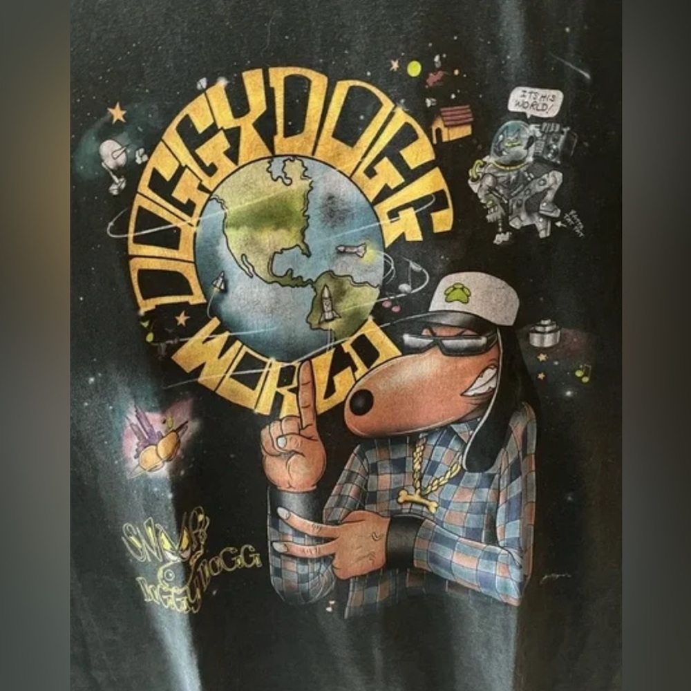 ABERCROMBIE SNOOPDOG GRAPHIC T - Picture 2 of 3